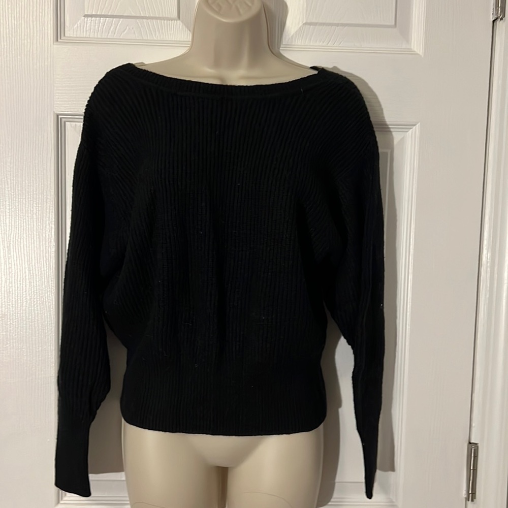 Pull&bear black sweater sz s